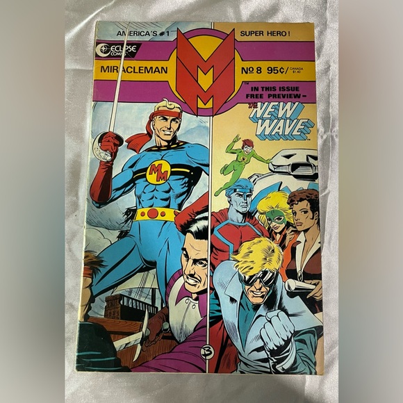 Miracleman- New Wave No. 8 June 1986 - Picture 1 of 3